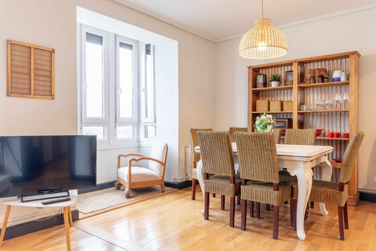 Apartamento Kuia Con Vistas Frontales A La Ria De Bilbao Cerca Del Metro Эрандио Экстерьер фото